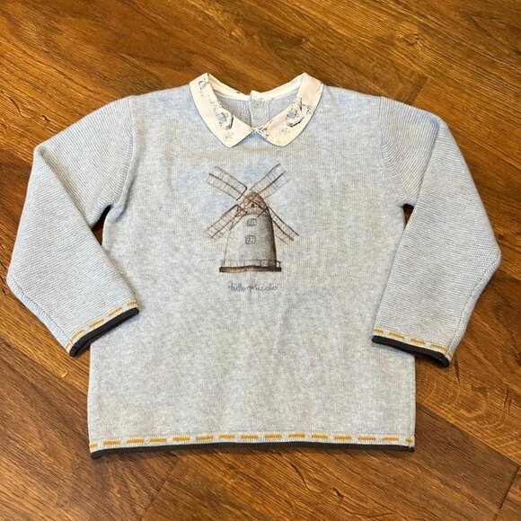 Tutto Piccolo windmill Sweater - Picture 1 of 5